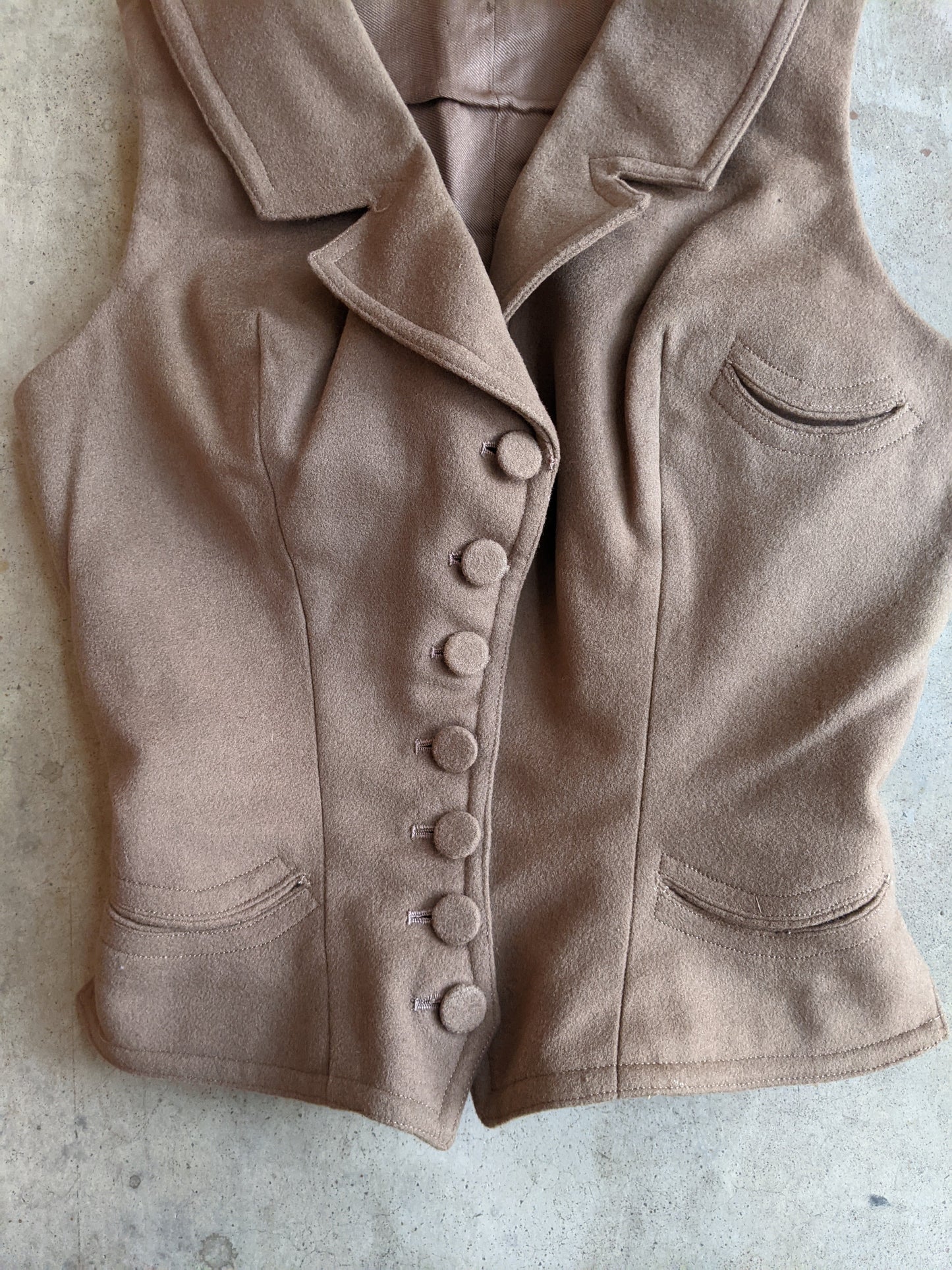 c. 1890s-1900s Women's Waistcoat