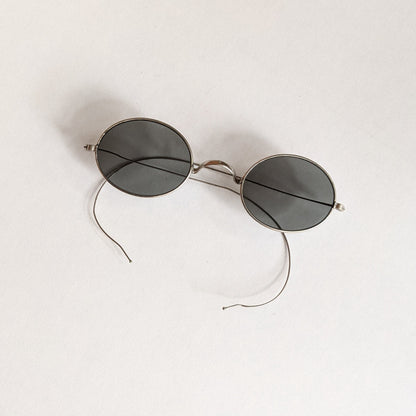 1890s-1900s Tinted Eyeglasses with Case