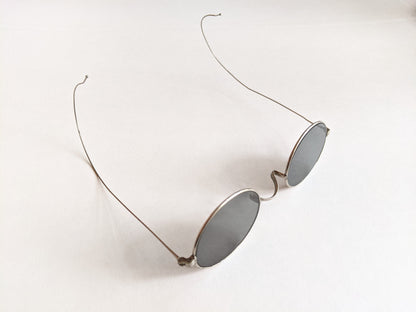 1890s-1900s Tinted Eyeglasses with Case