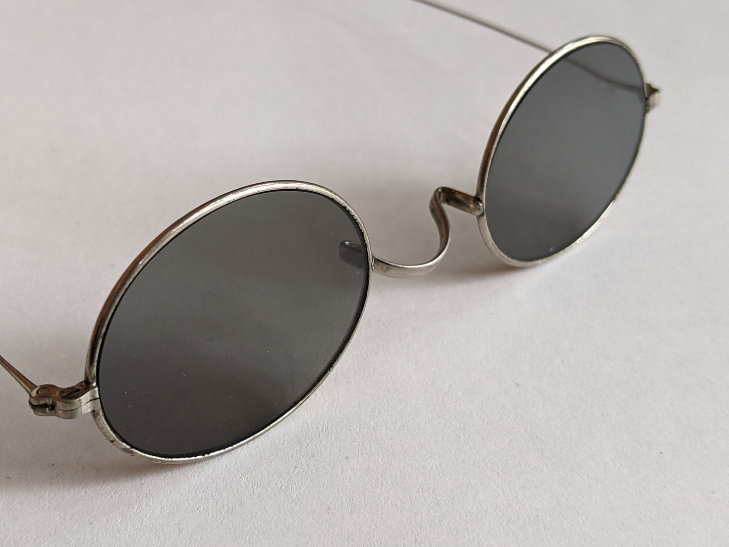 1890s-1900s Tinted Eyeglasses with Case