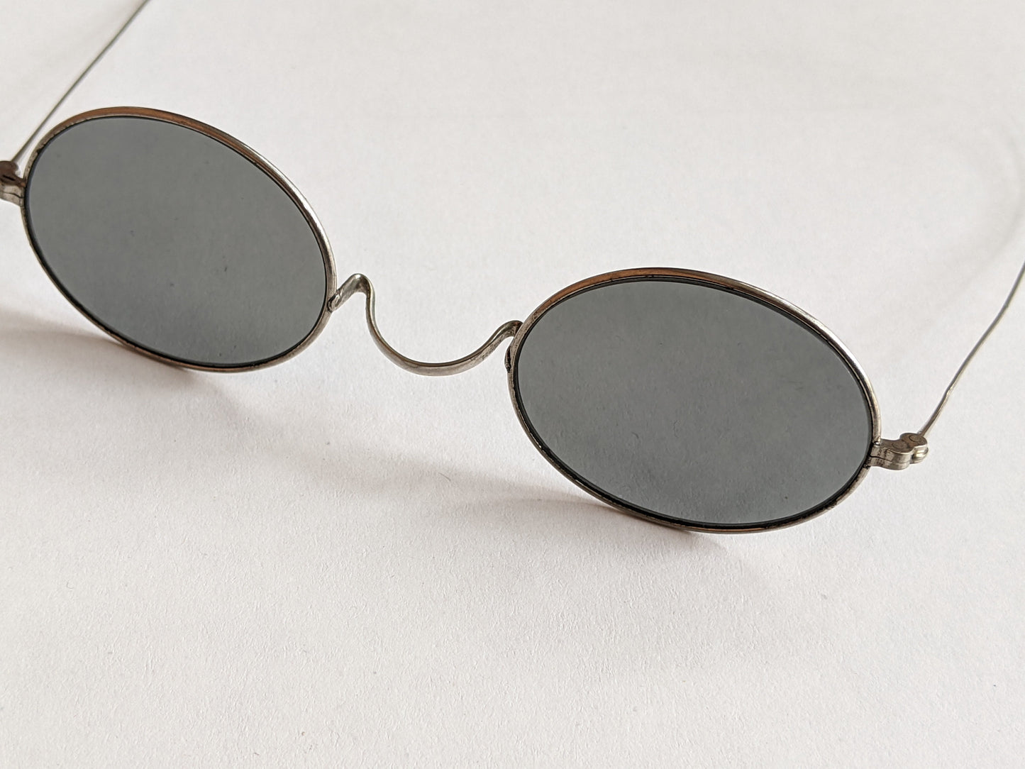 1890s-1900s Tinted Eyeglasses with Case