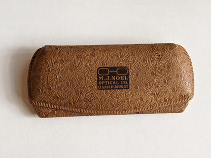 1890s-1900s Tinted Eyeglasses with Case