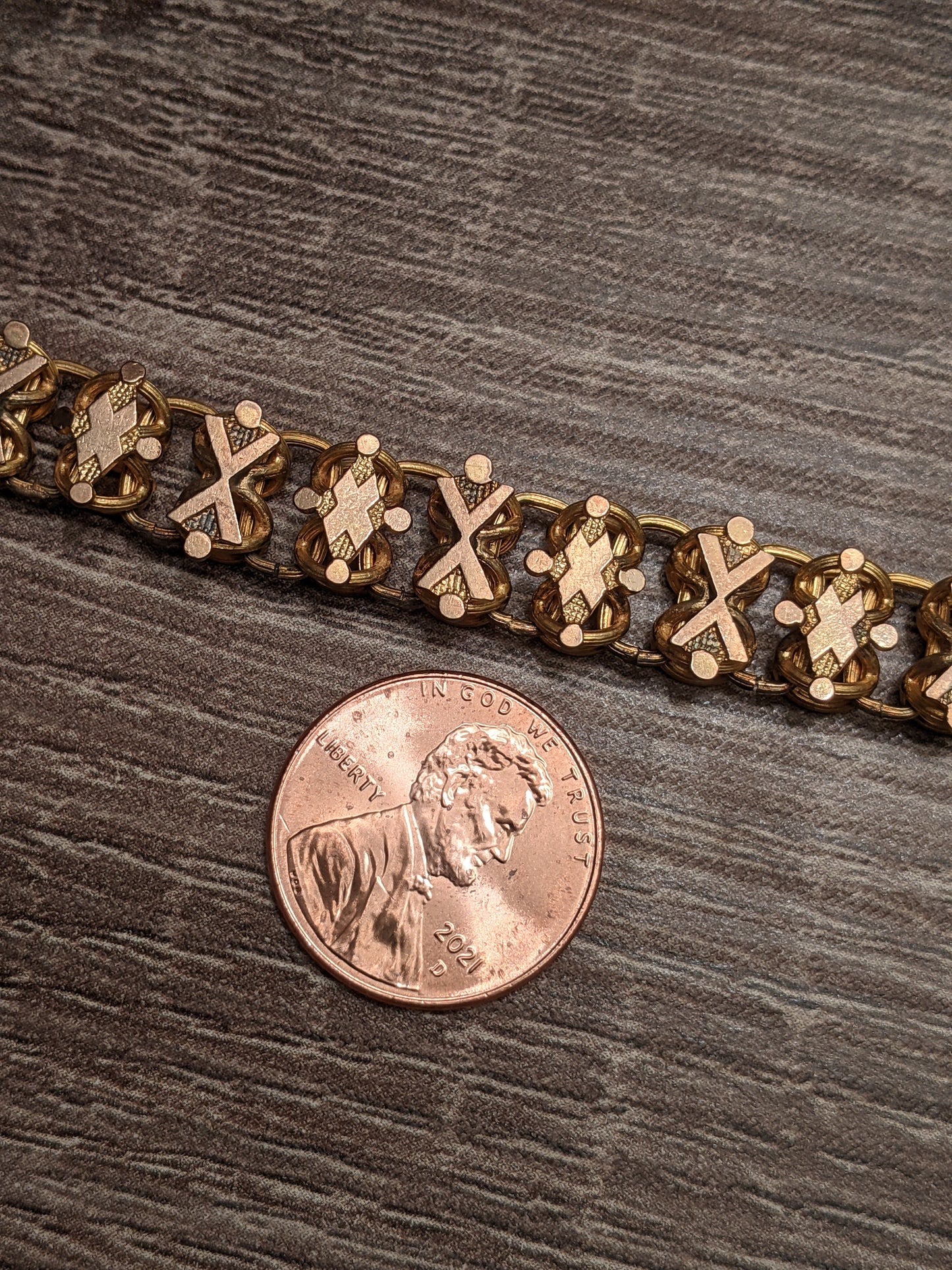 Reserved | 19th c. Gold Filled Book Chain
