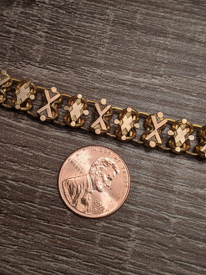 Reserved | 19th c. Gold Filled Book Chain