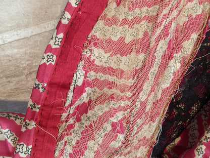 c. 1905-1907 Pink Silk Dress