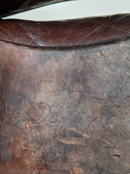 c. 1910s-1920s Two-Tone Brown Boots | Approx Women's 9-9.5