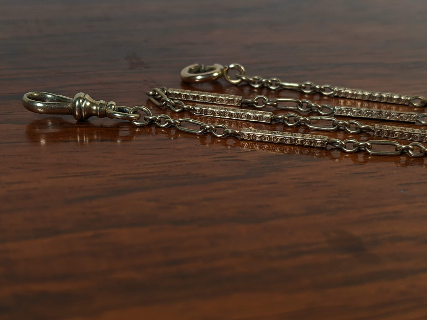 c. 1900s-1910s 14k Gold Watch Chain | 13 1/8"
