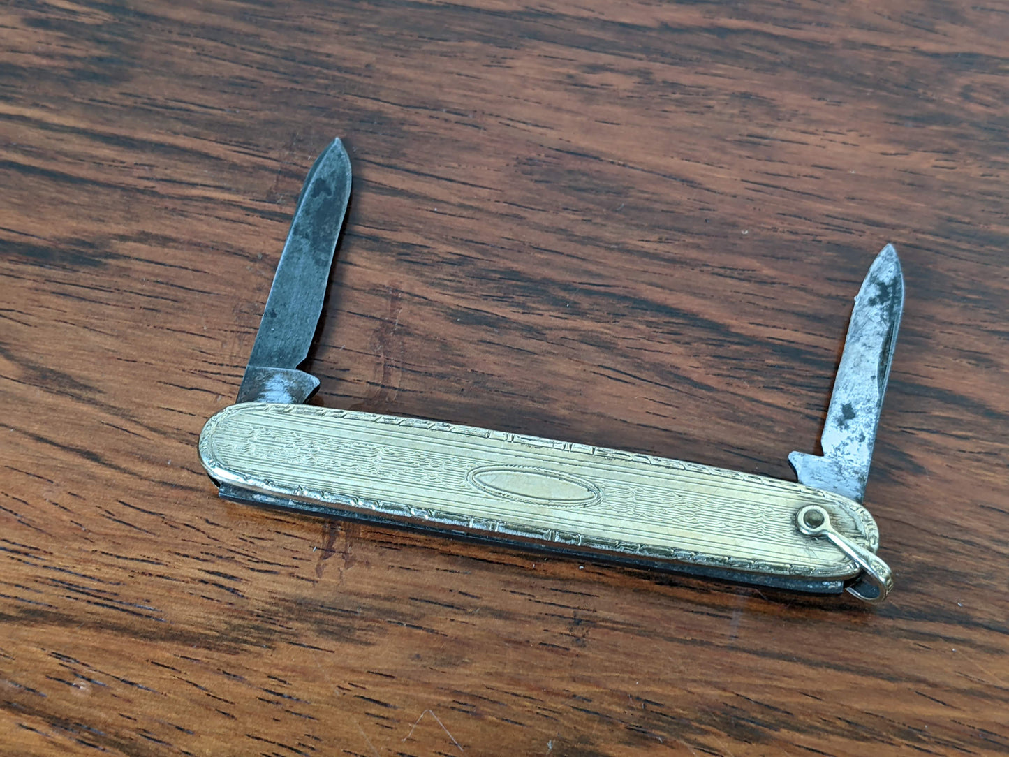 c. 1900s-1910s Gold Filled Pocket Knife Pendant