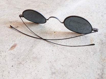 c. 1890s-1900s Dark Tinted Glasses