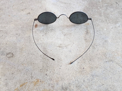 c. 1890s-1900s Dark Tinted Glasses