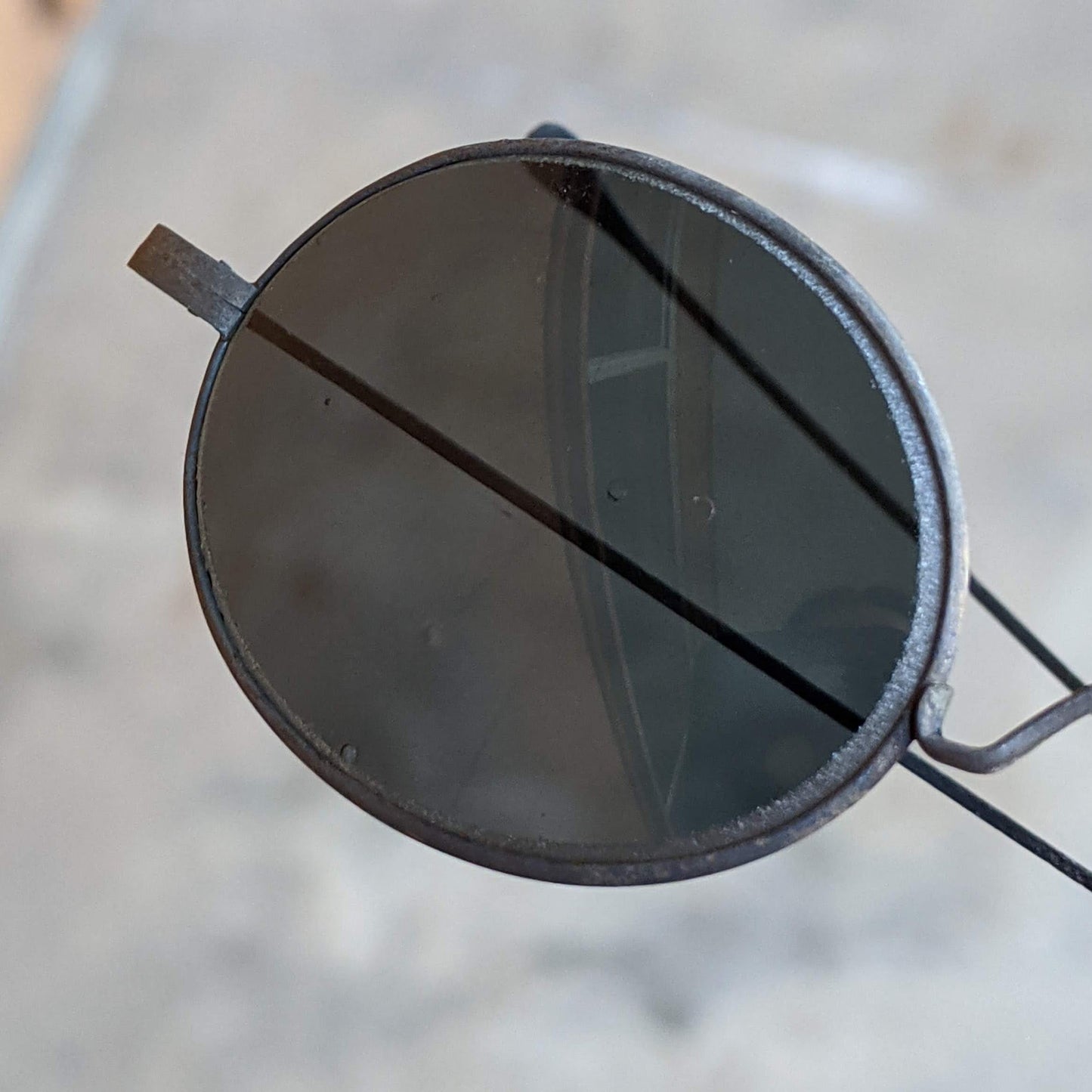 c. 1890s-1900s Dark Tinted Glasses