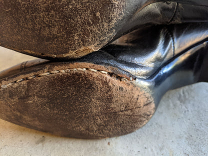 c. 1910s-1920s Louis Heel Boots | Approx Sz. 7.5-8