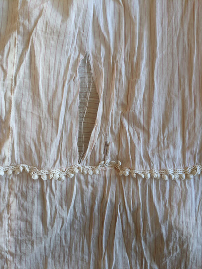 1910s Pink Cotton Silk Blend Dress | Study + Pattern