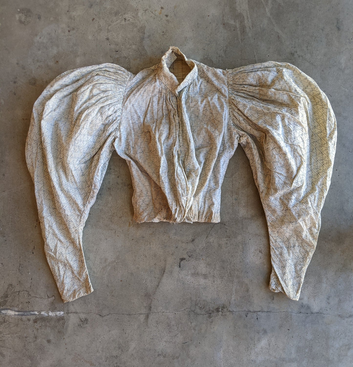 1890s Cotton Bodice | Study + Display
