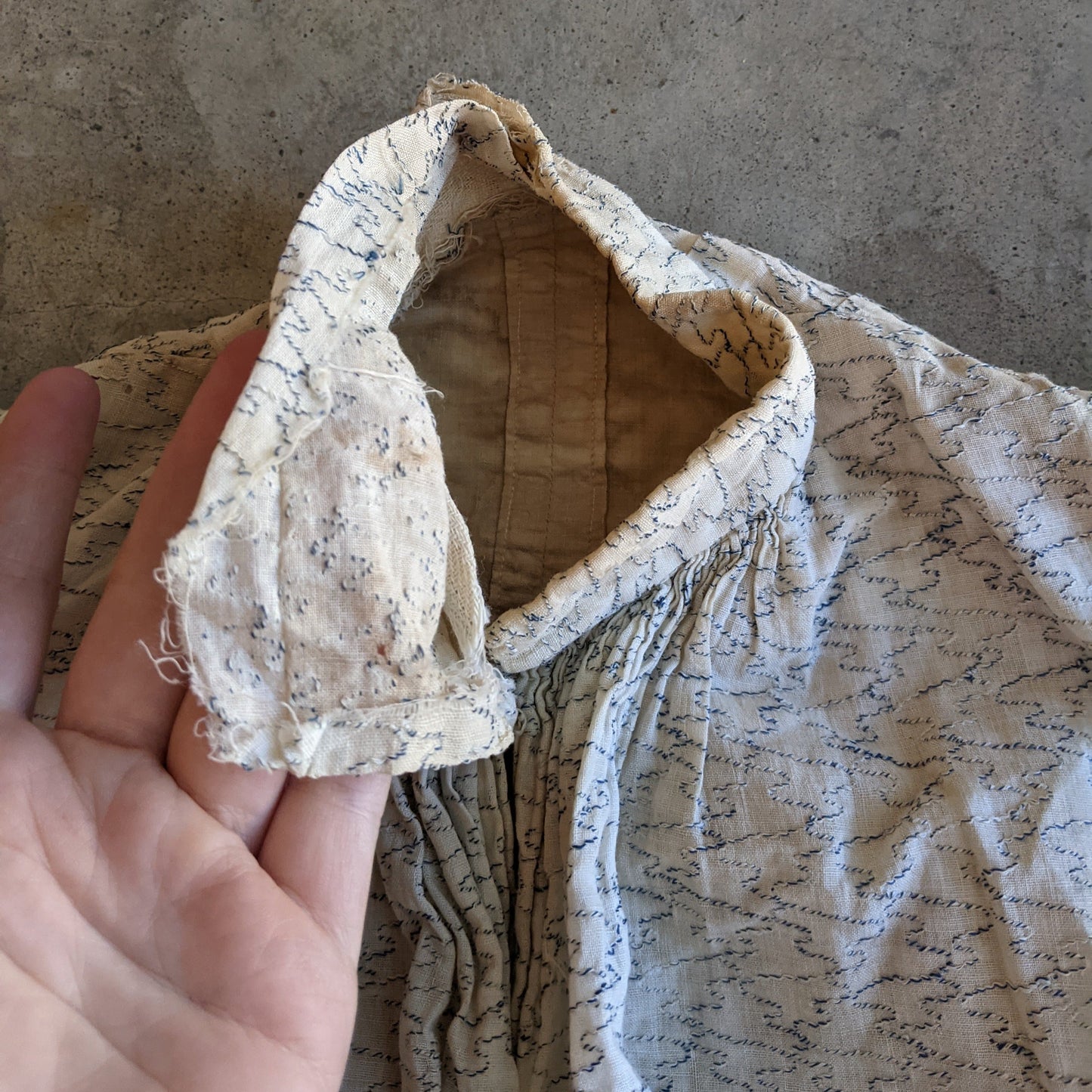 1890s Cotton Bodice | Study + Display