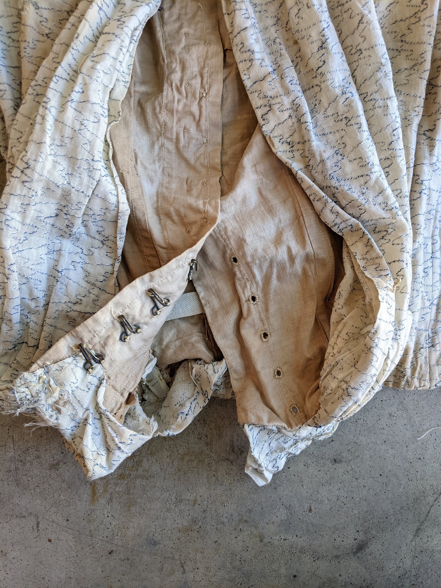1890s Cotton Bodice | Study + Display