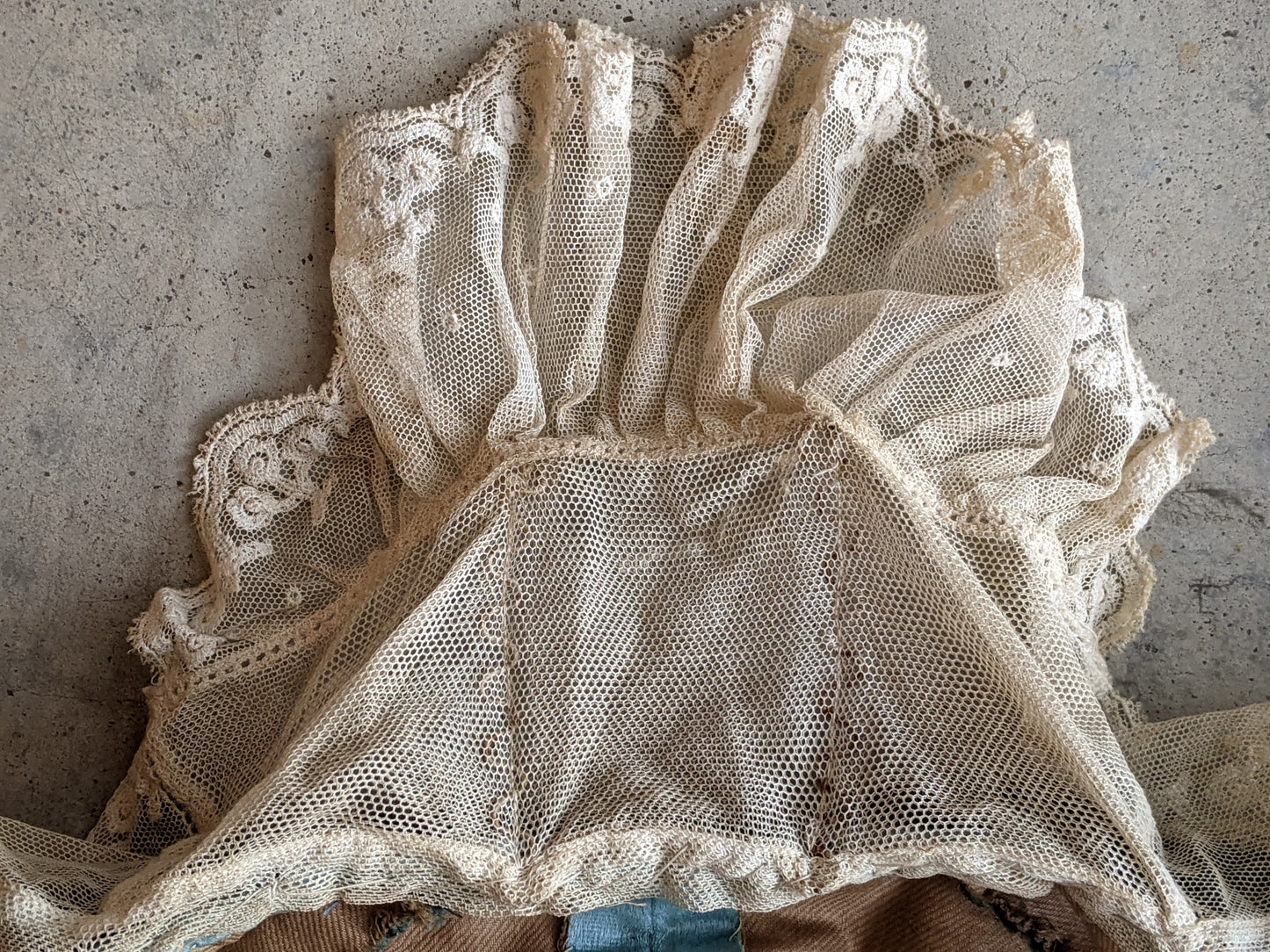 1890s Black + Blue Silk Bodice | Study + Display