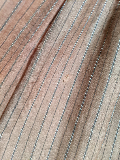 c. 1860s Wool Homespun Dress