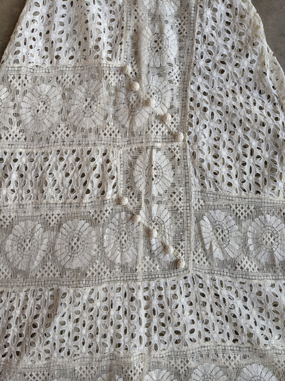 c. 1911-1912 Cotton Lingerie Dress