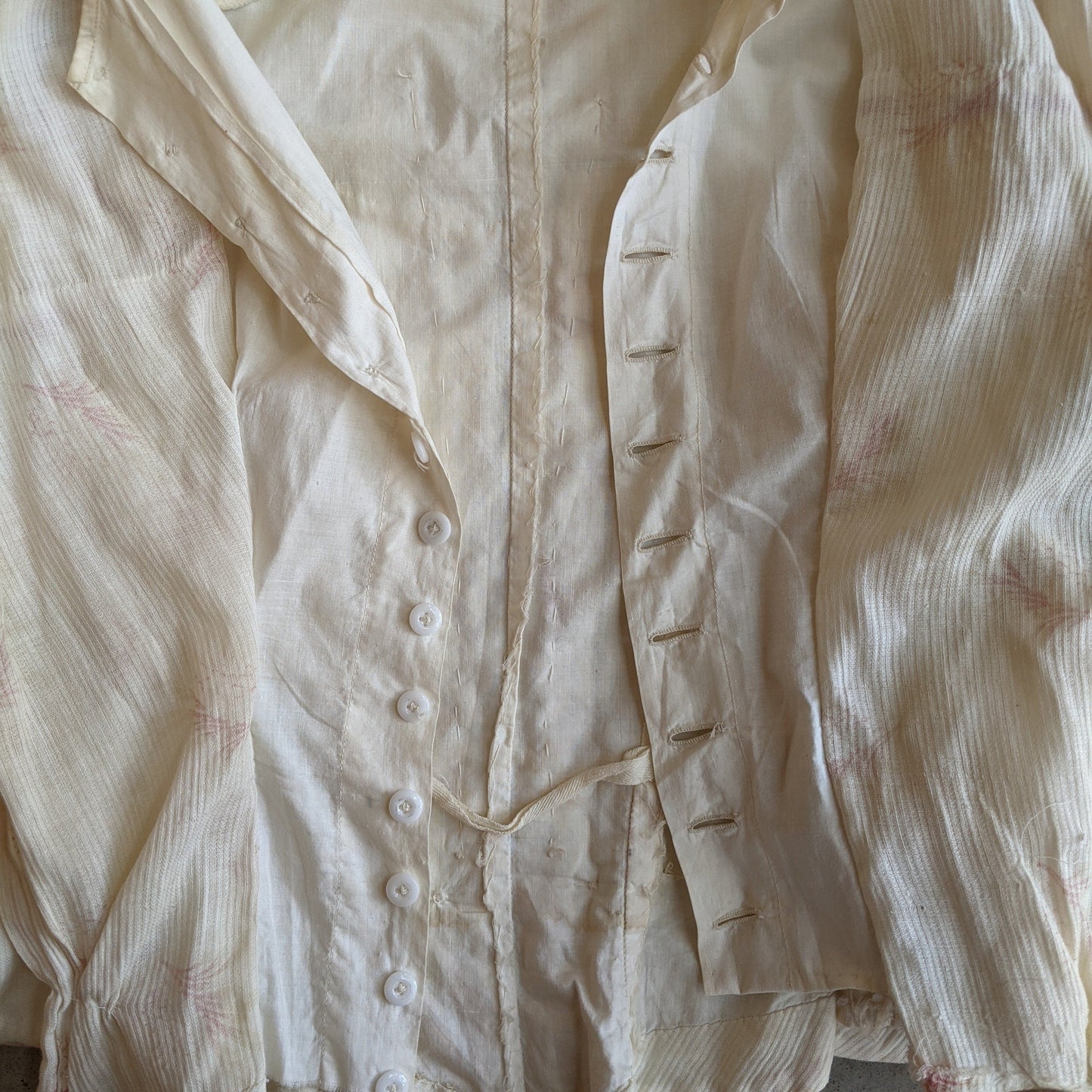 Turn of the Century Cotton Printed Dress
