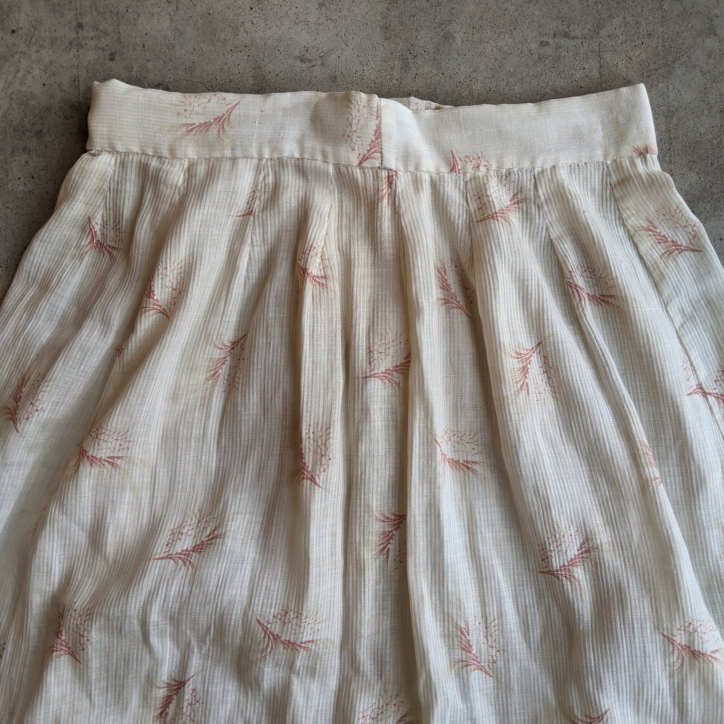 Turn of the Century Cotton Printed Dress