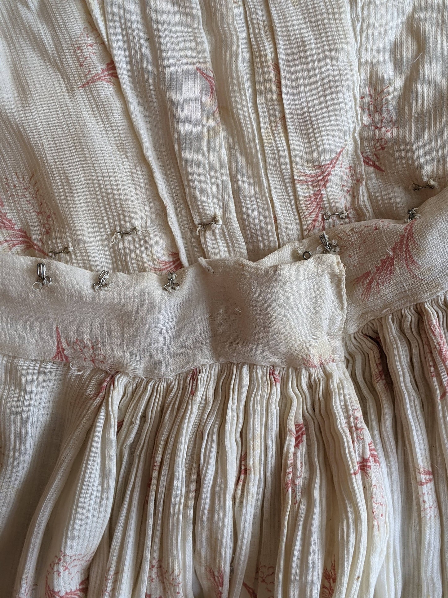 Turn of the Century Cotton Printed Dress
