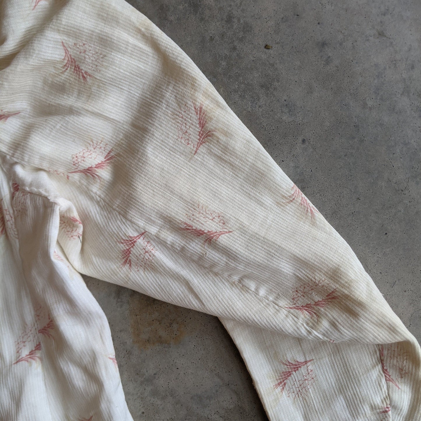 Turn of the Century Cotton Printed Dress