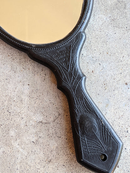 19th c. "Diatite" Hand Mirror