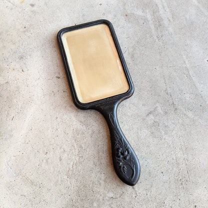 19th c. "Florence" Shellac Hand Mirror