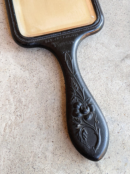 19th c. "Florence" Shellac Hand Mirror