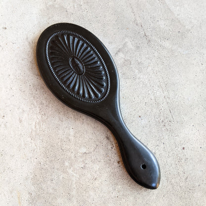 19th c. Thermoplastic Hand Mirror (Likely by Florence)
