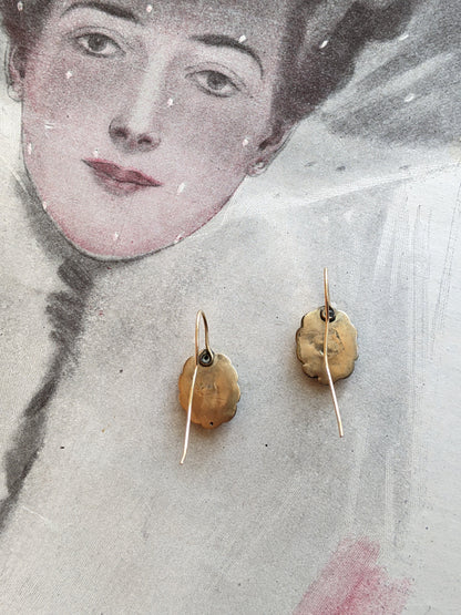 19th c. 10k Gold Earrings