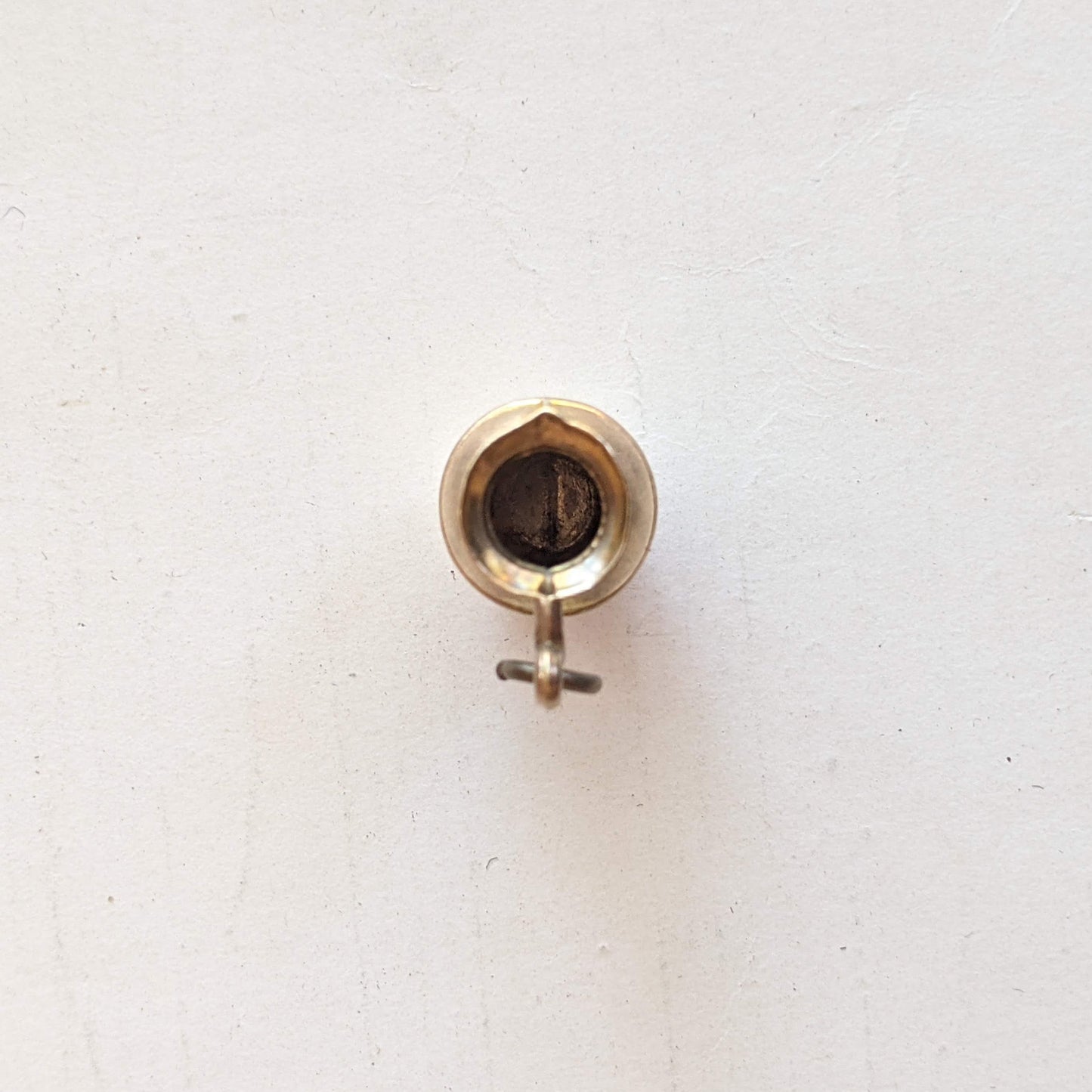 19th c. 9k Gold Jug Pendant / Charm