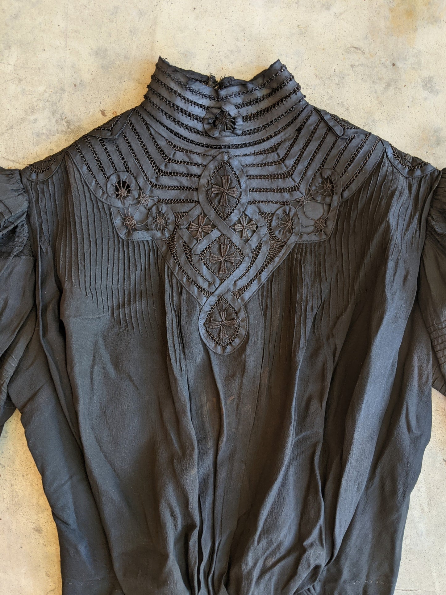 c. 1900s Silk Shirtwaist
