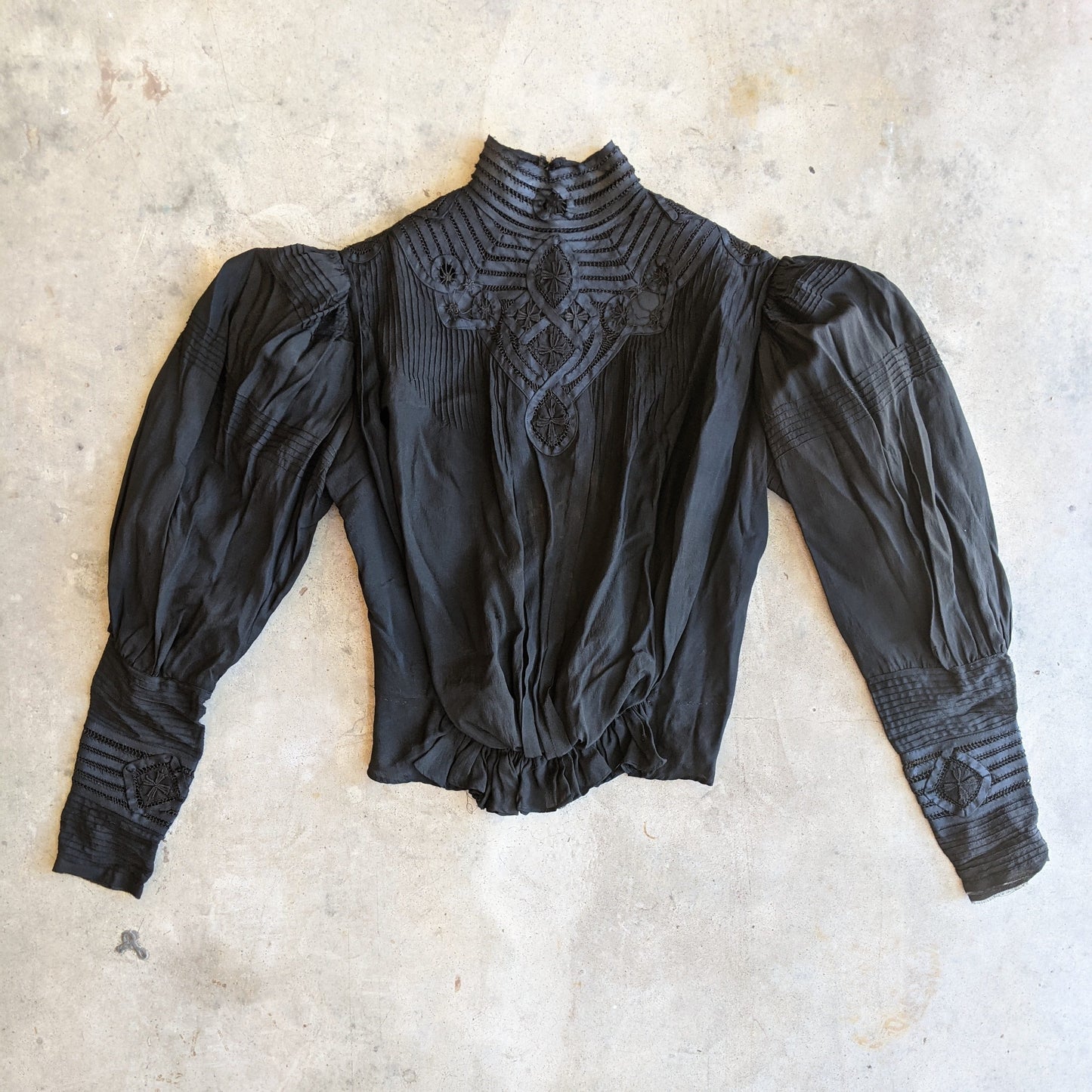 c. 1900s Silk Shirtwaist