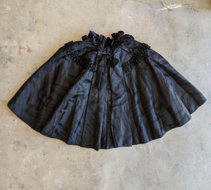 c. 1890s Silk Capelet