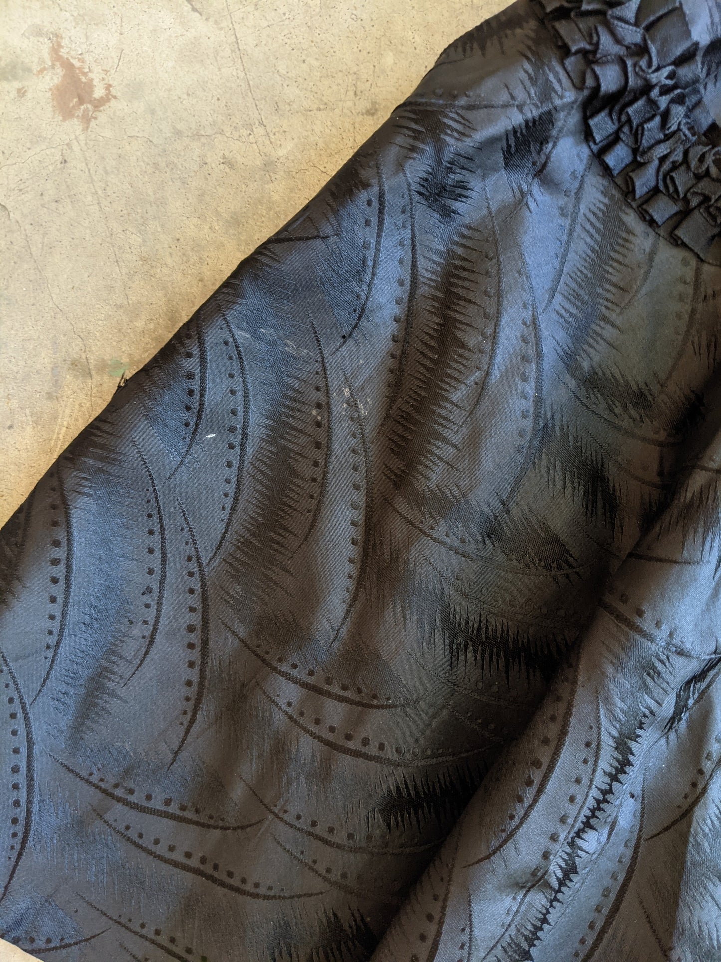 c. 1890s Silk Capelet