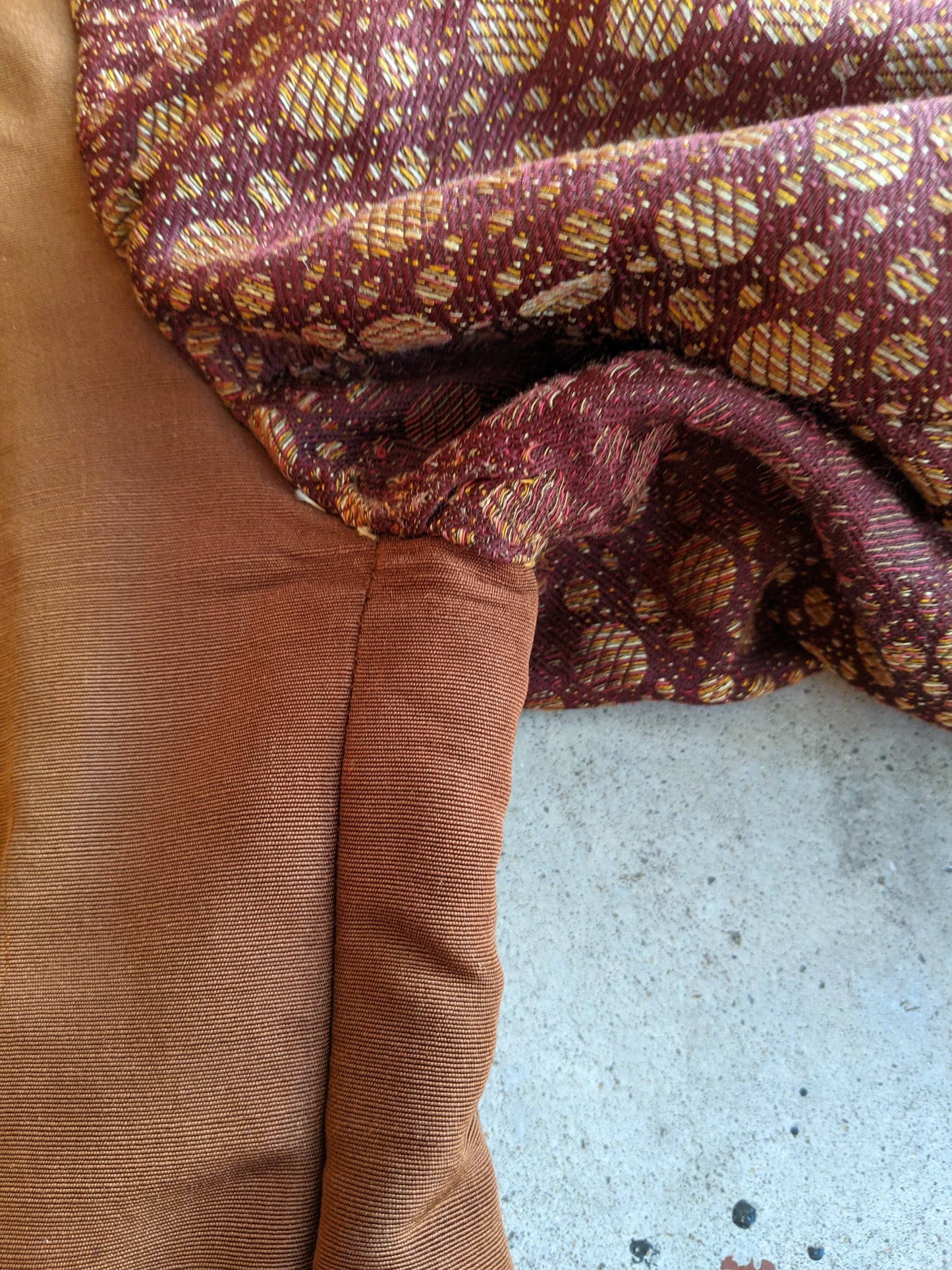 c. 1890s Silk + Velvet Novelty Print Bodice