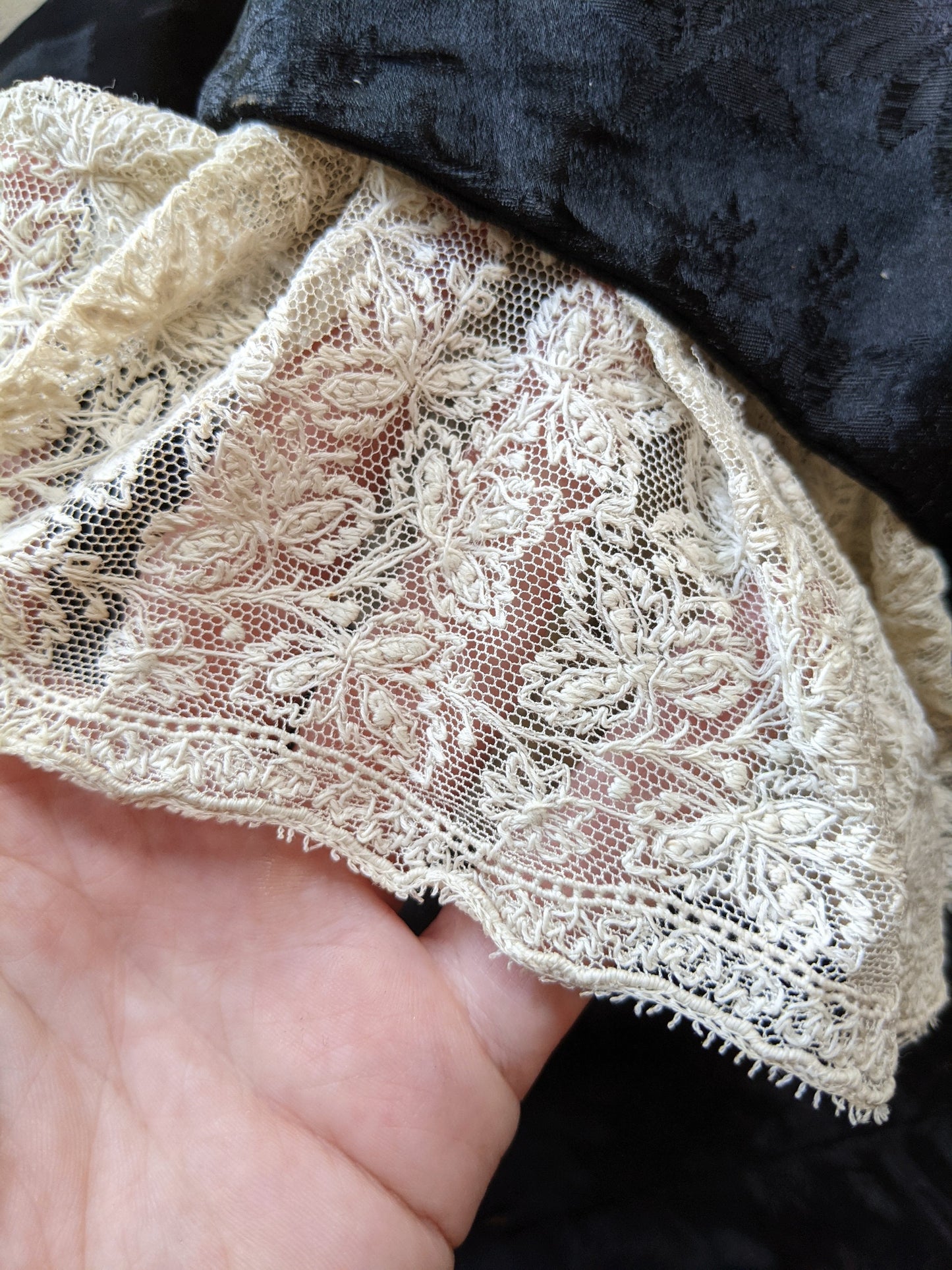 c. 1870s-1880s Silk Wrapper Dress | Study + Display