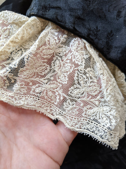 c. 1870s-1880s Silk Wrapper Dress | Study + Display