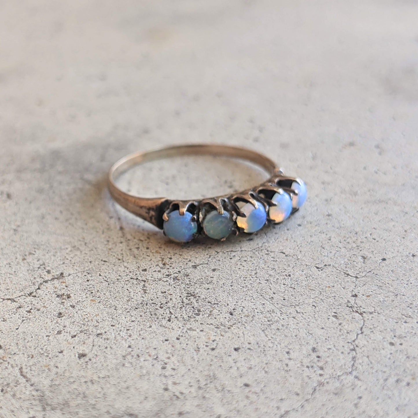 Late 19th-Early 20th c. 10k Opal Ring