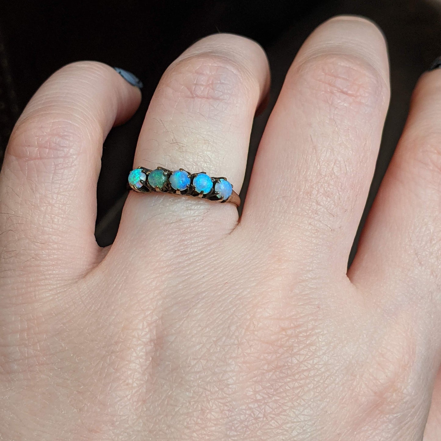 Late 19th-Early 20th c. 10k Opal Ring