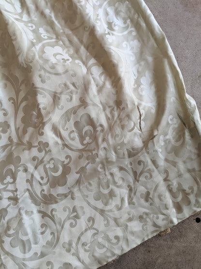c. 1910 Seafoam Green Silk Gown | Study + Display
