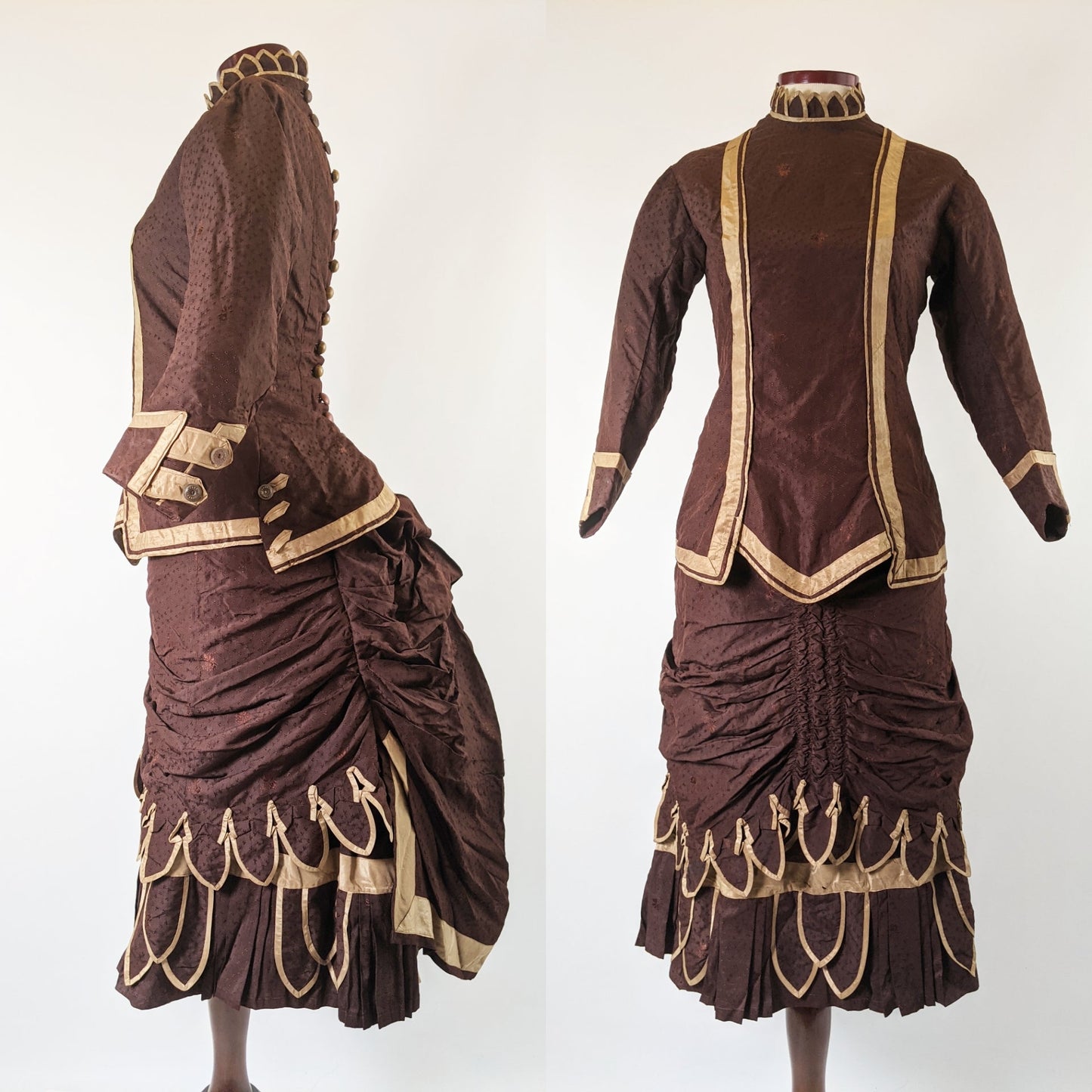 1870s Bustle Dress | Study Piece