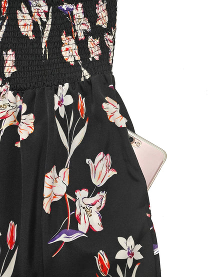 Women's Summer Printed Strapless Jumpsuit, Casual and SimpleThe Plug