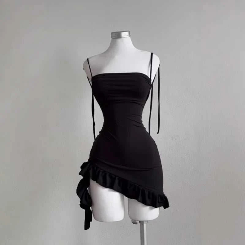 2026 Sexy Sleelveless Backless Mini Dress Women Summer Europe America The Plug