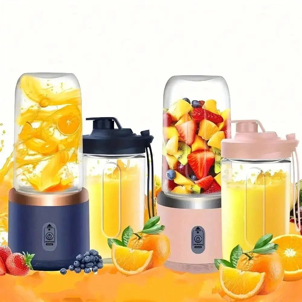 Juicer Cup + Portable Outdoor Cup, Dual Cups, Detachable, Easy To CleaThe Plug