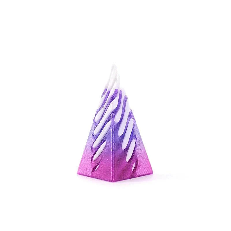 1 Piece Spiral Cone Decompression Toy 3D Printed Pyramid Impossible PaThe Plug