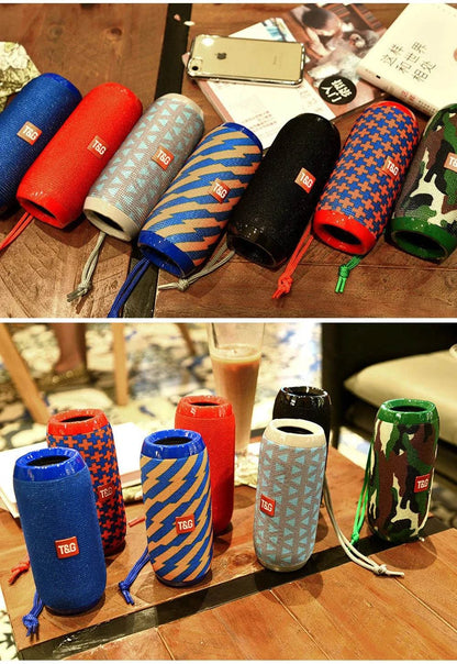 Bluetooth Speaker T&G TG117 Portable TWS Sound Box Waterproof LoudspeaThe Plug