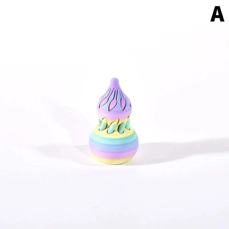 1 Piece Spiral Cone Decompression Toy 3D Printed Pyramid Impossible PaThe Plug